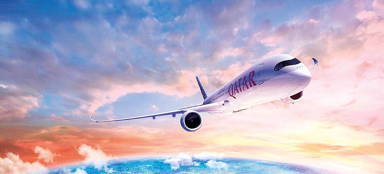 Qatar Airways Doha to Miami Airbus A350 QR777 Economy